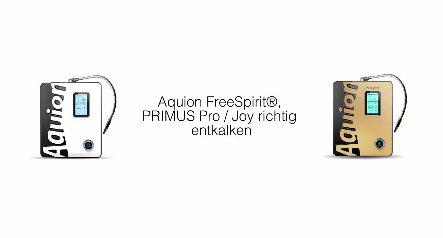 Video - Entkalkung eines AQUION PRIMUS