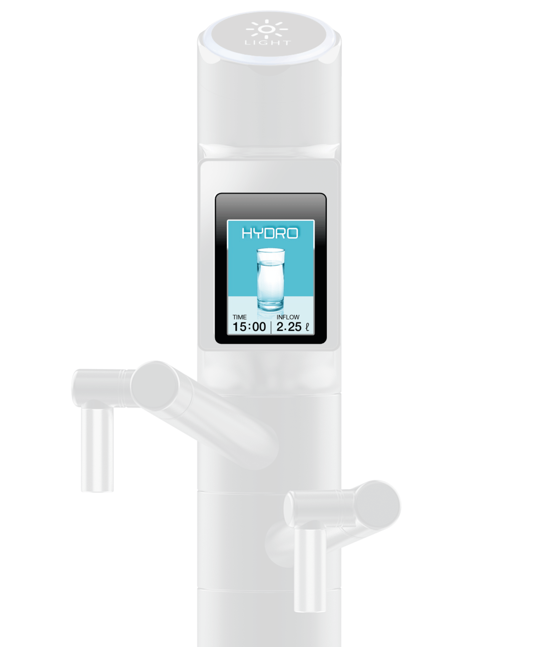 Display Wasserstoffwasser