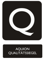 Aquion Qualitätssiegel