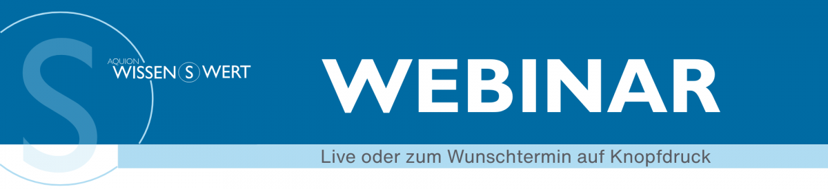 Aquion Webinare