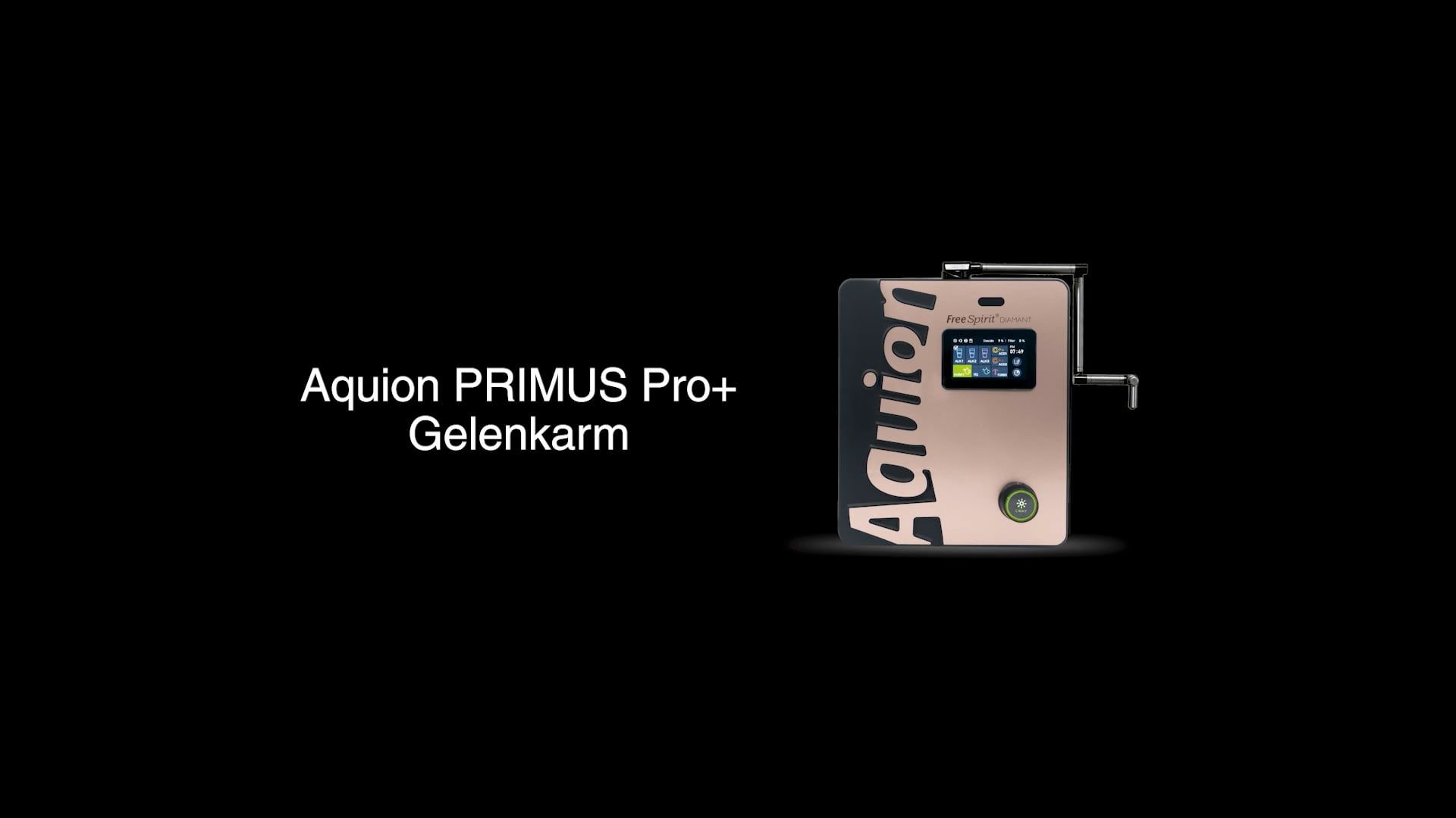 Video - Aquion PRIMUS Pro+ Gelenkarm montieren